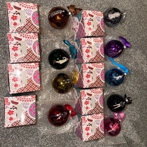 NIB Official Taylor Swift Eras Christmas Ball Ornaments Set Of 9 Entire Set
